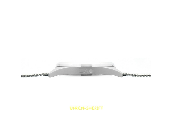 Einzeigeruhr von TIMEMATE - Mate 101 Double Silver Black